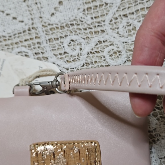 Pixie Mood Stacy Wristlet - Rose/Metallica Cork - Picture 6 of 13